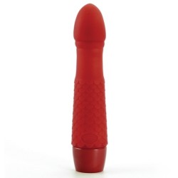 VIBRADOR BRIGIT ROJO ENVASE BLANCO