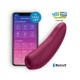 ESTIMULADOR CURVY 1+ CON APP SATISFYER ROJO ROSADO