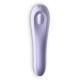 VIBRADOR DUAL PLEASURE CON APP SATISFYER LILA