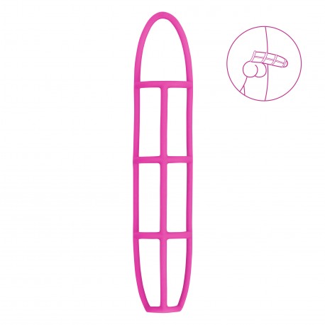 MANGA PARA O PÉNIS PENIS SLEEVE ROSA