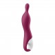 ESTIMULADOR DEL PUNTO-G A-MAZING 1 SATISFYER BURDEOS