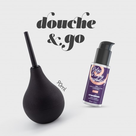 DOUCHE & GO DUCHA ANAL 90ML CON LUBRICANTE ANAL 50ML CRUSHIOUS