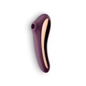 VIBRADOR DUAL KISS SATISFYER BURDEOS