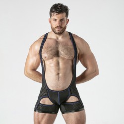 LOCKER GEAR SINGLET BLUE