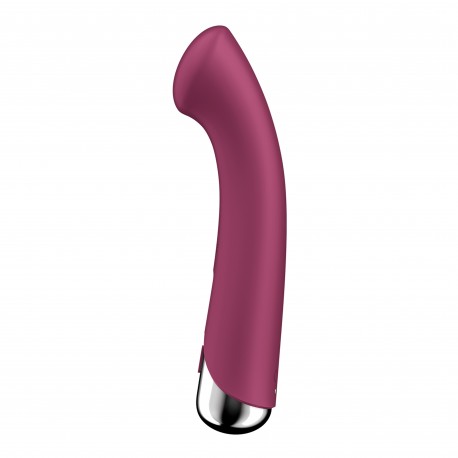 VIBRADOR SPINNING G-SPOT 1 ROJO SATISFYER