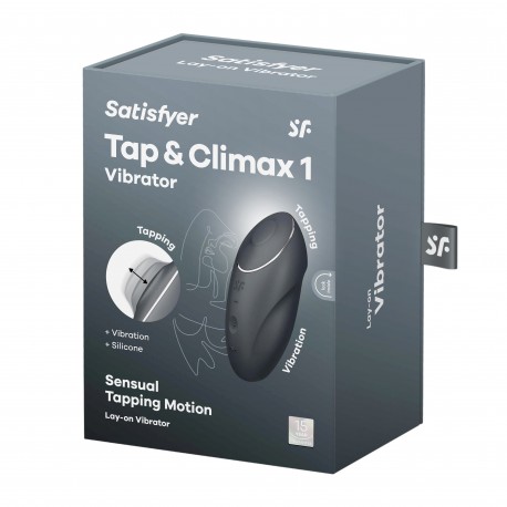 ESTIMULADOR TAP & CLIMAX 1 GRIS SATISFYER