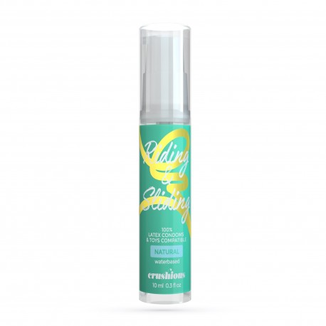 GEL LUBRICANTE RIDING & SLIDING DE BASE AGUA CRUSHIOUS 10ML