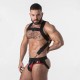 LOCKER GEAR RUB IT BODY HARNESS RED