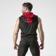 LOCKER GEAR HOODY VEST RED