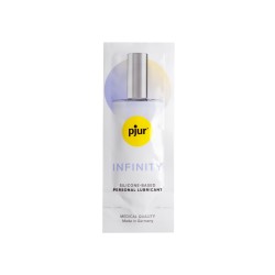 PJUR INFINITY LUBRIFICANTE PESSOAL À BASE DE SILICONE 1,5 ML