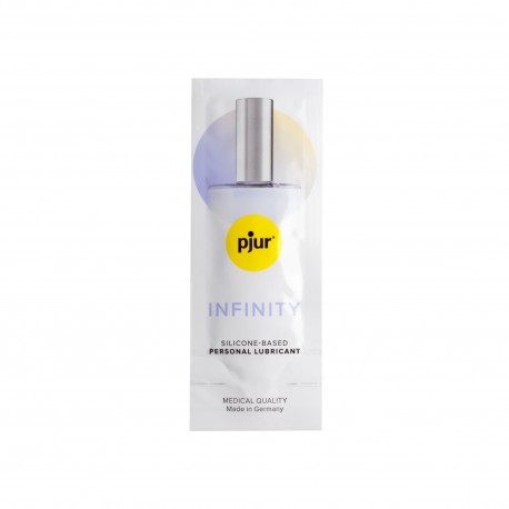 PJUR INFINITY LUBRIFICANTE PESSOAL À BASE DE SILICONE 1,5 ML