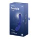 DILDO DE CRISTAL DOUBLE CRYSTAL AZUL SATISFYER