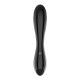 DILDO DE CRISTAL DAZZLING CRYSTAL 1 NEGRO SATISFYER