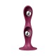 DILDO CINÉTICO DOUBLE BALL-R  WEIGHTED DILDO ROJO SATISFYER