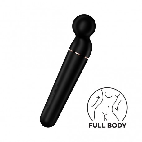 VARITA PLANET WAND-ER NEGRO/ROSE GOLD SATISFYER