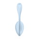 HUEVO SMOOTH PETAL CONNECT APP - WEARABLE COUPLE VIBRATOR - AZUL SATISFYER