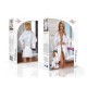 BEAUTY NIGHT FASHION FABIENNE DRESSING GOWN AND THONG WHITE