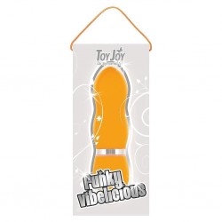 VIBRADOR FUNKY VIBELICIOUS NARANJA TOYJOY