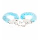 ARGUS TOYS ARGUS FETISH FURRY CUFFS BLUE