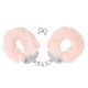 ARGUS TOYS ARGUS FETISH FURRY CUFFS PINK