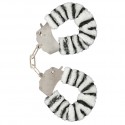 ALGEMAS COM PELÚCIA FURRY FUN ZEBRA TOYJOY