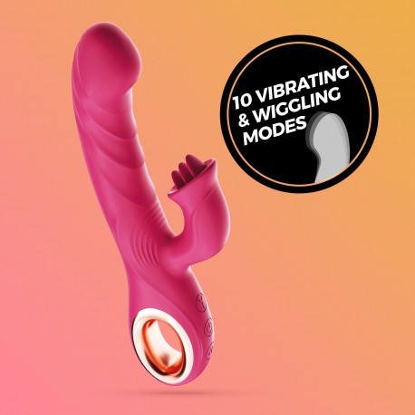 VIBRADOR RABBIT DE RETUERZO MIRENCA CRUSHIOUS